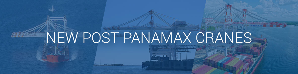 New Post Panamax Cranes