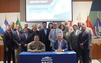 Project Design Agreement signed for Tampa Harbor Federal Deep Draft Navigation Project