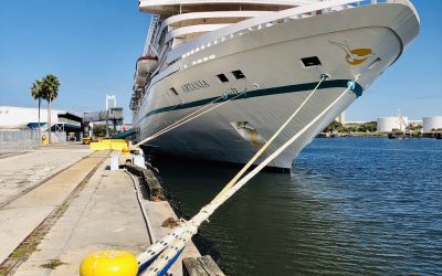 Port Tampa Bay Welcomes German Cruise Ship Artania – Bringing Nearly 1400 European Tourists to the Tampa Bay Area