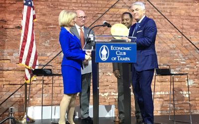 Port Tampa Bay President/CEO Paul Anderson Receives 2018 Economic Leader of the Year Award