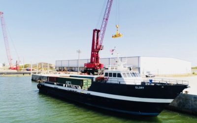 Donations Shipped to Puerto Rico from Port Tampa Bay