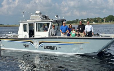 Port Tampa Bay’s Newest Security Vessel Named ‘Tammy’ by Child of Staff