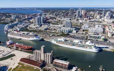 Seven Cruise Ships Call Port Tampa Bay in five days, bringing hundreds of thousands of dollars in economic impact